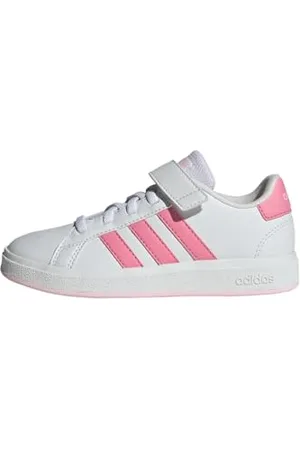 adidas Grand Court EL K Tennisschuhe, FTWR White/FTWR White/Chalk White, 24 EU