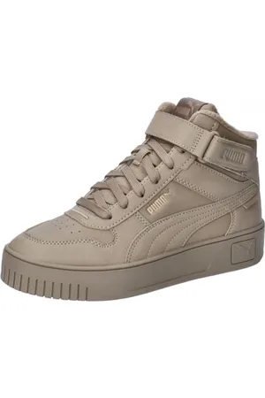 PUMA Damen Carina Street Mid WTR Sneaker, Oak Branch-Oak Branch Gold, 40 EU