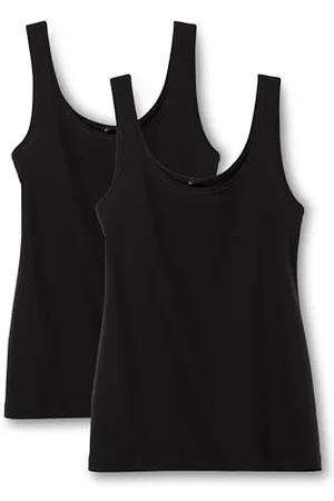 Calida Benefit Women Tank-Top Damen, im attraktiven Vorteilspack, mit natürlichem Glanz und glattem Griff
