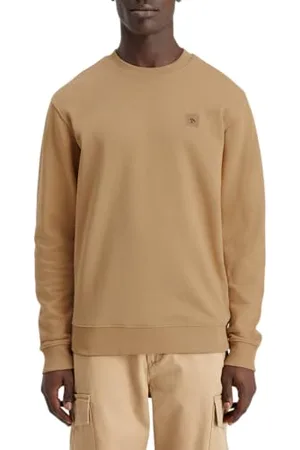 Scotch&Soda Herren Essential Badge Crew Sweat Sweatshirt, , M