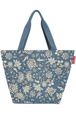 Reisenthel Shopper M Dahlia Blau, , Talla única, Lässig