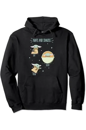 STAR WARS Der Mandalorianer The Child Nickerchen & Snacks Pullover Hoodie