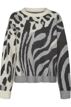 VERO MODA Vmkai Ls O-Neck Pullover Ga Boo