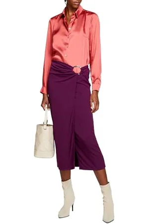 Sisley Womens 41L1L001I Skirt, , L