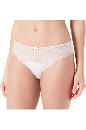 Dim Slip Generous Essentiel Aus Spitze Damen x1, Pink, 3XL
