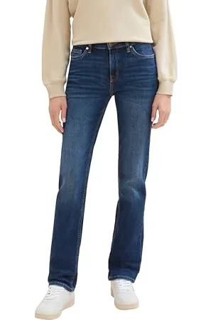 TOM TAILOR Damen 1043405 Kate Straight Jeans, , 31W / 30L EU