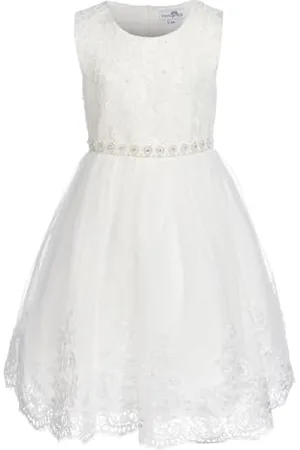 happy girls Mädchen Festliches mit Spitzenoberteil Kleid f r besondere Anl sse, , 128 EU