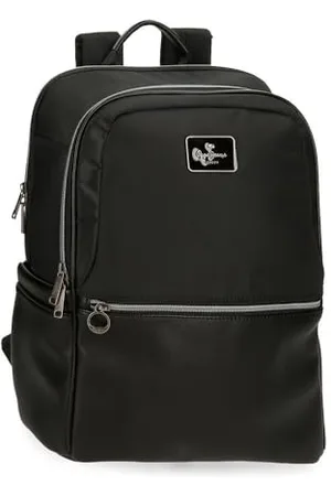 Pepe Jeans Christine Rucksack für Laptop 39,6 cm (15,6 Zoll), , 29 x 40 x 11 cm, Polyester mit Kunstlederdetails, 15,6 l, von Joumma Bags, , Talla única, Laptop-Rucksack