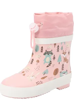 Playshoes Gummistiefel Halbschaft Wald Gefüttert Unisex Kinder Gummistiefel, , 18 EU