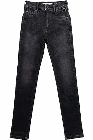 Replay Mädchen Jeans Nellie Skinny-Fit, (Grau), 6 Jahre