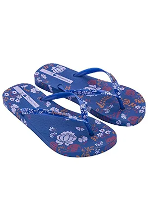 Ipanema Damen Flower Bomb FEM, Blue/Blue/PINK, 41.5 EU