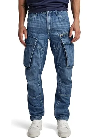 G-Star RAW Herren Rovic Zip 3D Regular Tapered Denim Jeans, , 30W / 34L