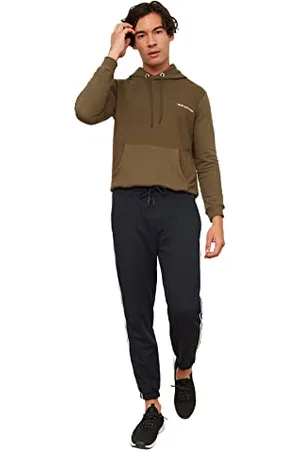 Trendyol Herren Er Männlicher Regulärer Fit-gummi-trainingsanzug Sweatpants, , XL EU