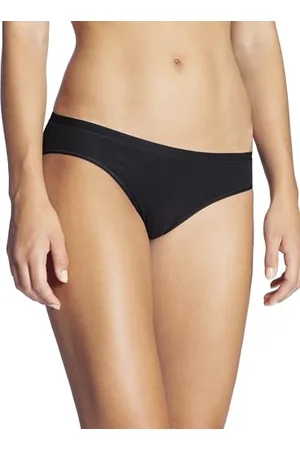 Calida Natural Comfort Slip Damen, Low Cut, natürlicher Glanz und glatter Griff