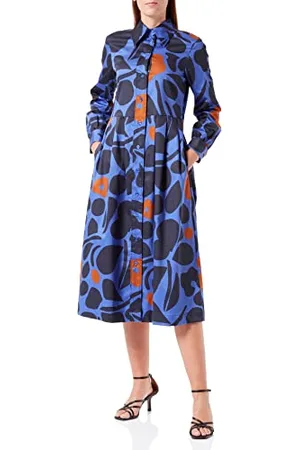 Seidensticker Damen Kleid - Fashion - Regular Fit - tailliert - Langarm, ,36