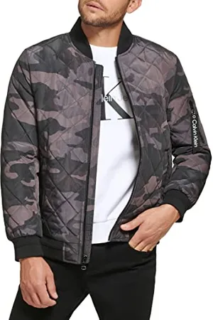 Calvin Klein Herren Diamond Quilted Softshell Jacket Jacke, , XXL