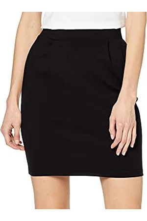 Ichi IHKATE SK Damen Kurzer Rock Minirock mit Stretch und Elastikbund, Größe:2XL, Farbe: