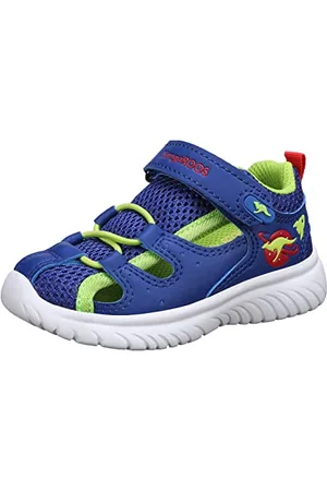 KangaROOS KI-Speedlite EV Sandale, Navy/Lime, 24 EU