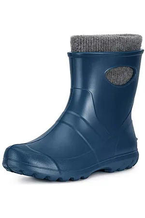 Ladeheid Damen Gummistiefel gefüttert und wasserdicht federleichte Eva Gummischuhe Winter LA-750 ( , 38 EU)
