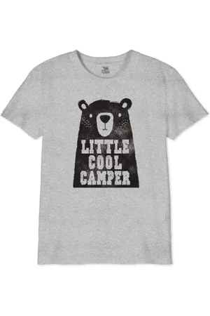 REPUBLIC OF CALIFORNIA Jungen Borepczts039 T-Shirt, Grau meliert, 8 Jahre