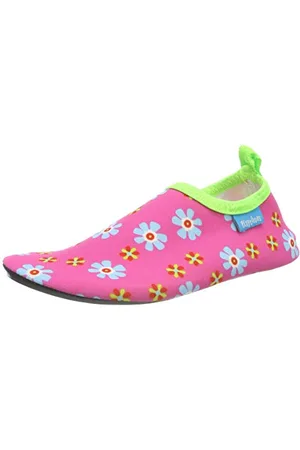 Playshoes Jungen Unisex Kinder Barfuß Badeslipper Aqua-Schuhe, Pink , 20/21 EU