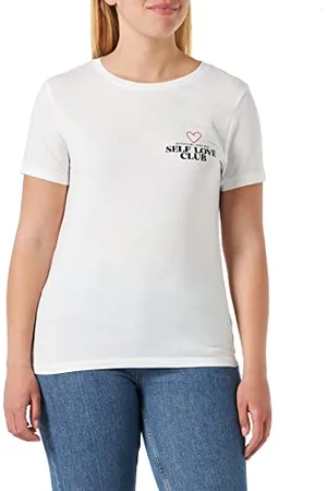 Mavi Damen Self Love Club Printed Tee T-Shirt, , L EU