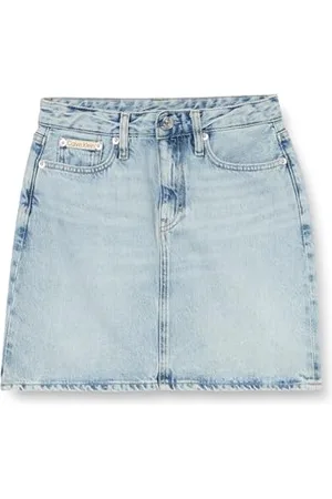 Calvin Klein Damen Regular Mini Skirt A-Linien-Rock, , 26W