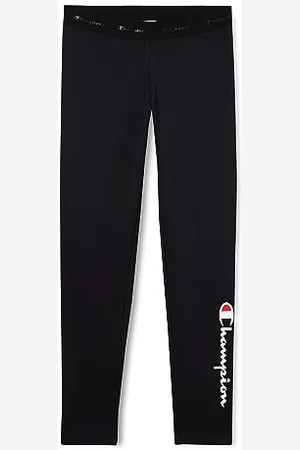 Champion Mädchen und Mädchen Legacy American Classics G-Big Logo Light-Stretch Fleece Leggings, , 3-4 Jahre