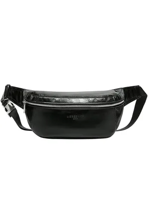 liebeskind Berlin CHUDY PAPER TOUCH CRINKLE Beltbag L, black L