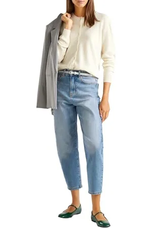 Benetton Damen Koreanisches Trikot M/L 1002D5485 Strickjacke, , S
