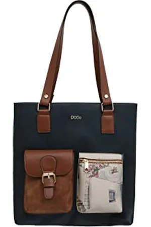 Dogo Vegane Damen Schultertaschen Umhängetaschen Multi Pocket Bag - Paperflower