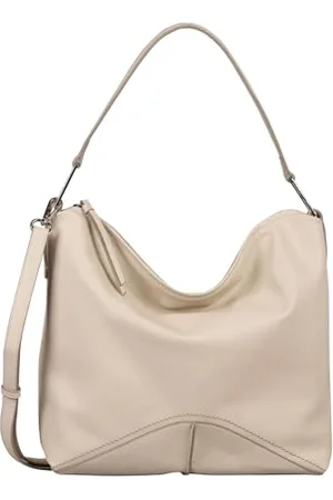 Gabor Bags Lania Damen Hobo Bag Schultertasche Mittelgroß Weiß