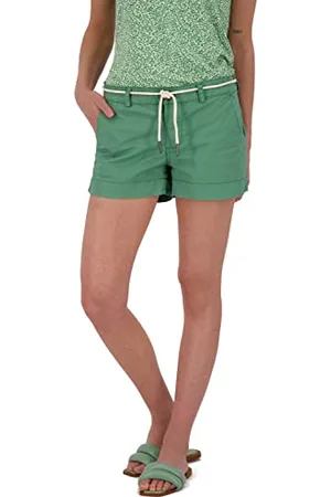 alife kickin ALIFE and Kickin JuleAK Shorts – Damen Stoff Shorts – Leichte Kurze Hose für Sommer & Freizeit – Bequem für Alltag & Urlaub XL