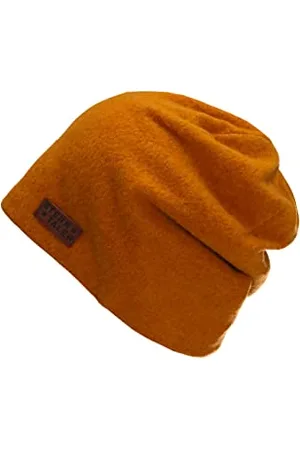 Sterntaler Baby Mädchen Slouch-Beanie Melange Mütze - Gefüttert Mit Weichem Baumwoll-Fleece - Hellbraun, 47