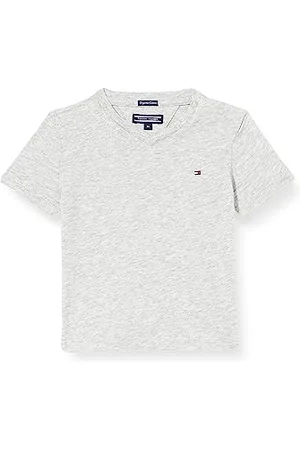 Tommy Hilfiger Boys Basic VN Knit S/S Kurzarm Strickoberteile Jungen, , 128