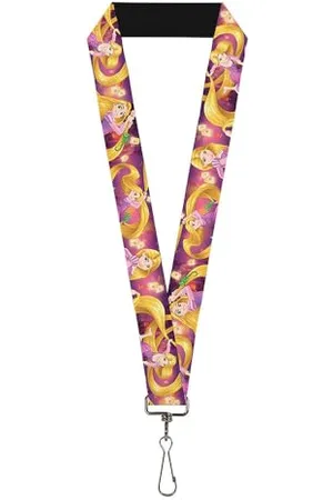 Buckle Buckle Down Unisex-Erwachsene Schlüsselband – 1.0 – Rapunzel 4 verhedderte Posen/Pascal Light Schlüsselanhänger, , Einheitsgröße
