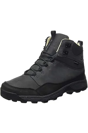 Vaude Wasserdichte Wanderstiefel für Damen “HKG Core Mid STX”, leichte Wanderschuhe für ausgiebige Touren, bequeme und rutschfeste Outdoorschuhe in schwarz - Größe 37