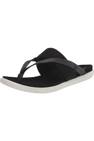 Ecco Damen Simpil Sandale, BLACK/BLACK, 43 EU