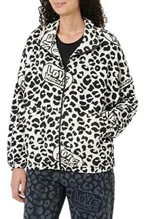 Moschino Damen in 100% Cotton Fleece Jacket, , 40 EU