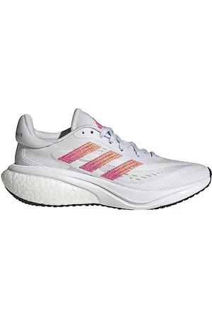 adidas Supernova 3 Running Boost Shoes Kids Laufschuhe, Cloud White/Lucid Pink/Wonder Blue, 35.5 EU