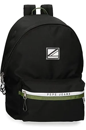 Pepe Jeans Luca Rucksack für Laptop, Doppelfach, 15,6 Zoll, , 31 x 44 x 17,5 cm, Polyester, 23,87 l, , Laptop-Rucksack mit zwei Fächern