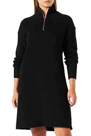 JJXX JACK & JONES Damen Jxsandra Twist Half Zip Dress Knit Sn Kleid, , S EU