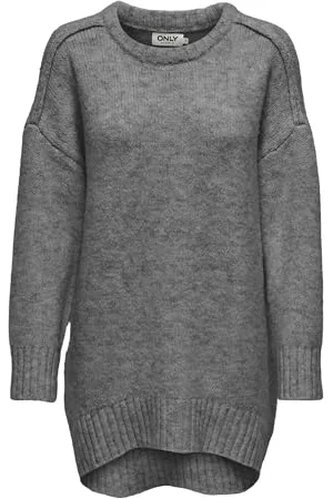 ONLY Damen ONLAYA Life L/S Loose O-Neck CC KNT Strickpullover 15324114, ,L
