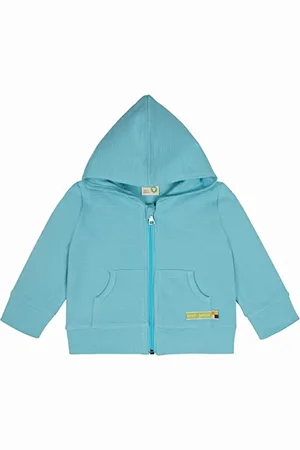 loud + proud Kapuzenjacke Rippenstruktur, GOTS zertifiziert