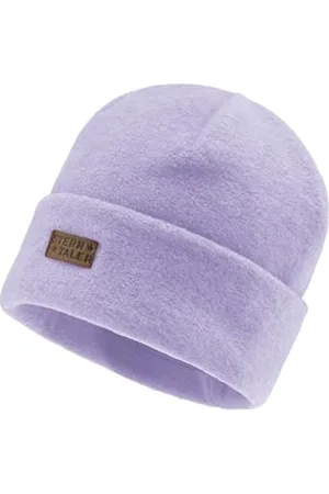 Sterntaler Beanie aus feinem Microfleece - Mädchen Mütze mit Umschlag - Übergangsmütze - , 55