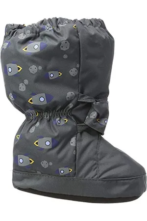 Sterntaler 5101710, Baby Jungen Klassische Stiefel, Grau (Eisengrau 577), 17/18 EU (2 UK)