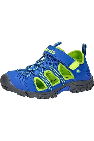 LICO Mel VS Sandalen, blau/Lemon, 34 EU