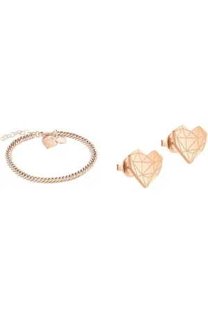 liebeskind Armband LJ-0856-B-21 IP & Damen-Ohrstecker Edelstahl LJ-0309-E-11