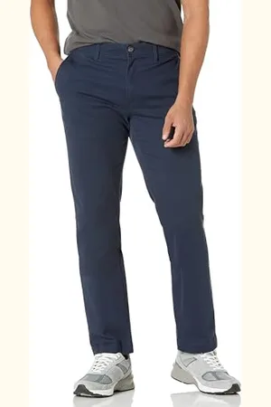 Amazon Herren Legere Stretch-Chinohose mit schmaler Passform, , 29W / 30L