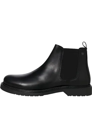 JACK & JONES Jfwvauxhall Leather Chelsea Boot Sn